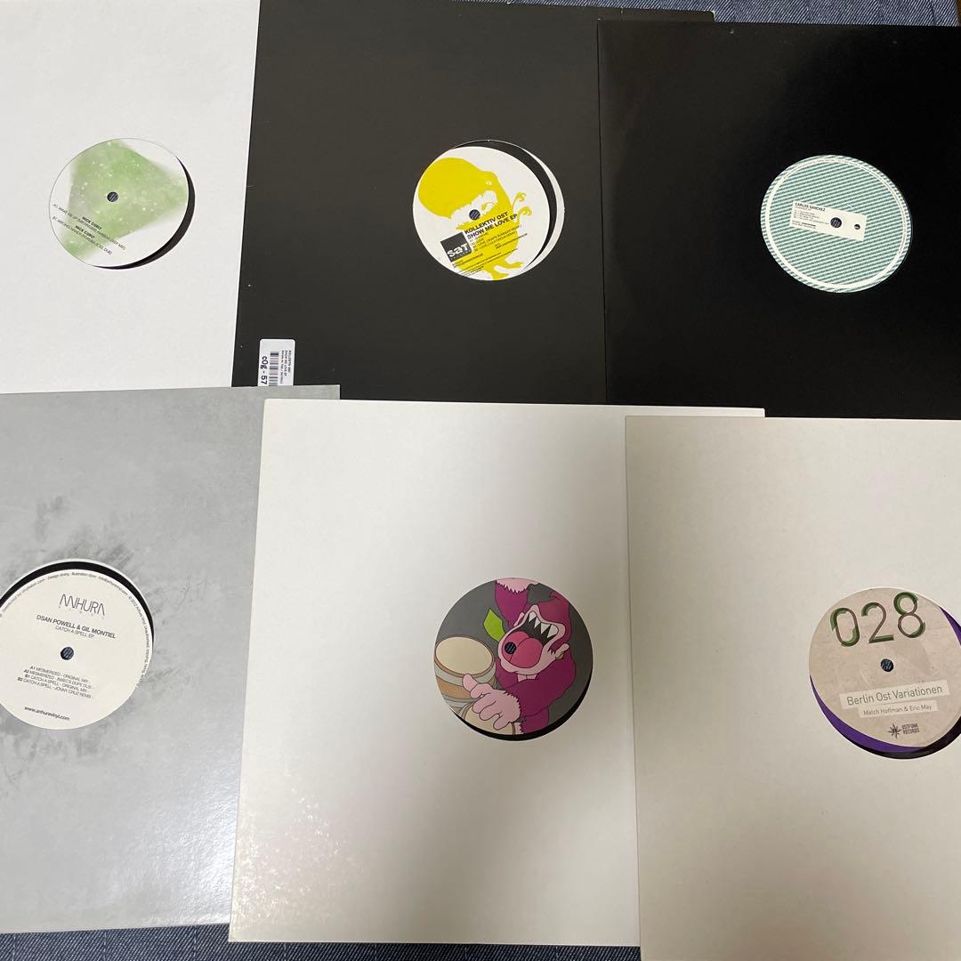 Tech house/deep house未使用レコード30枚H
