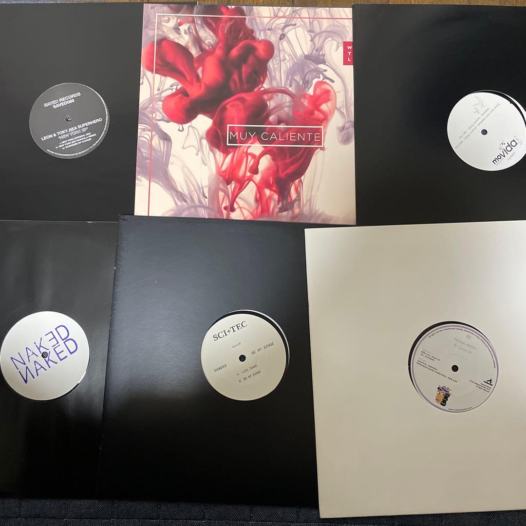 Tech house/deep house未使用レコード30枚H