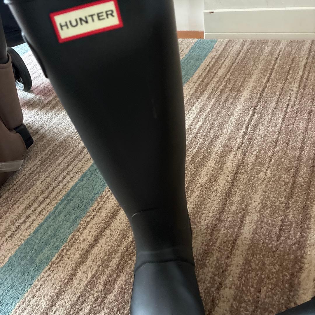 HUNTER レインブーツ　ロング　23