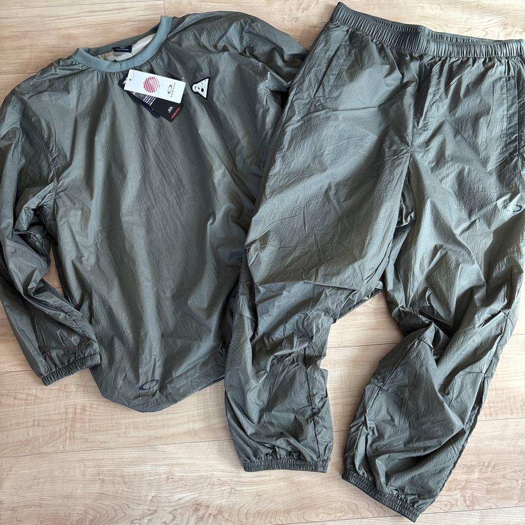新品　オークリー　メンズ　ライフスタイルウェア　撥水　防風　裏メッシュ　L