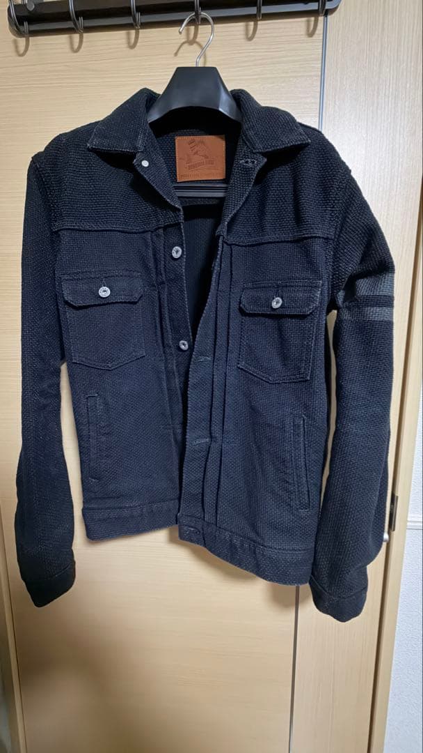 桃太郎ジーンズ GTB 15oz ブラックドビー 2nd ジャケット