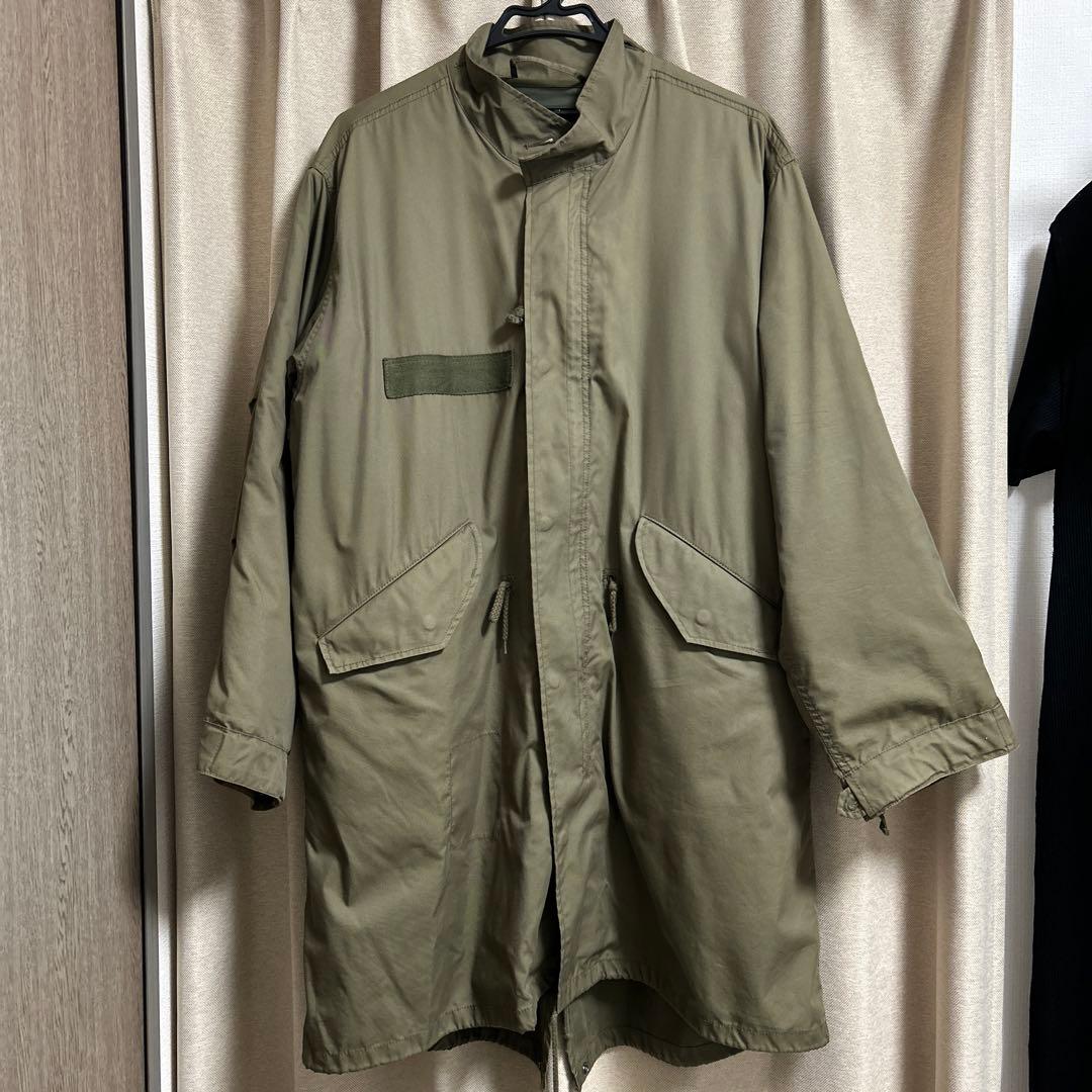 【美品】WAILER.inc モッズコート フード付き M-65 カーキ