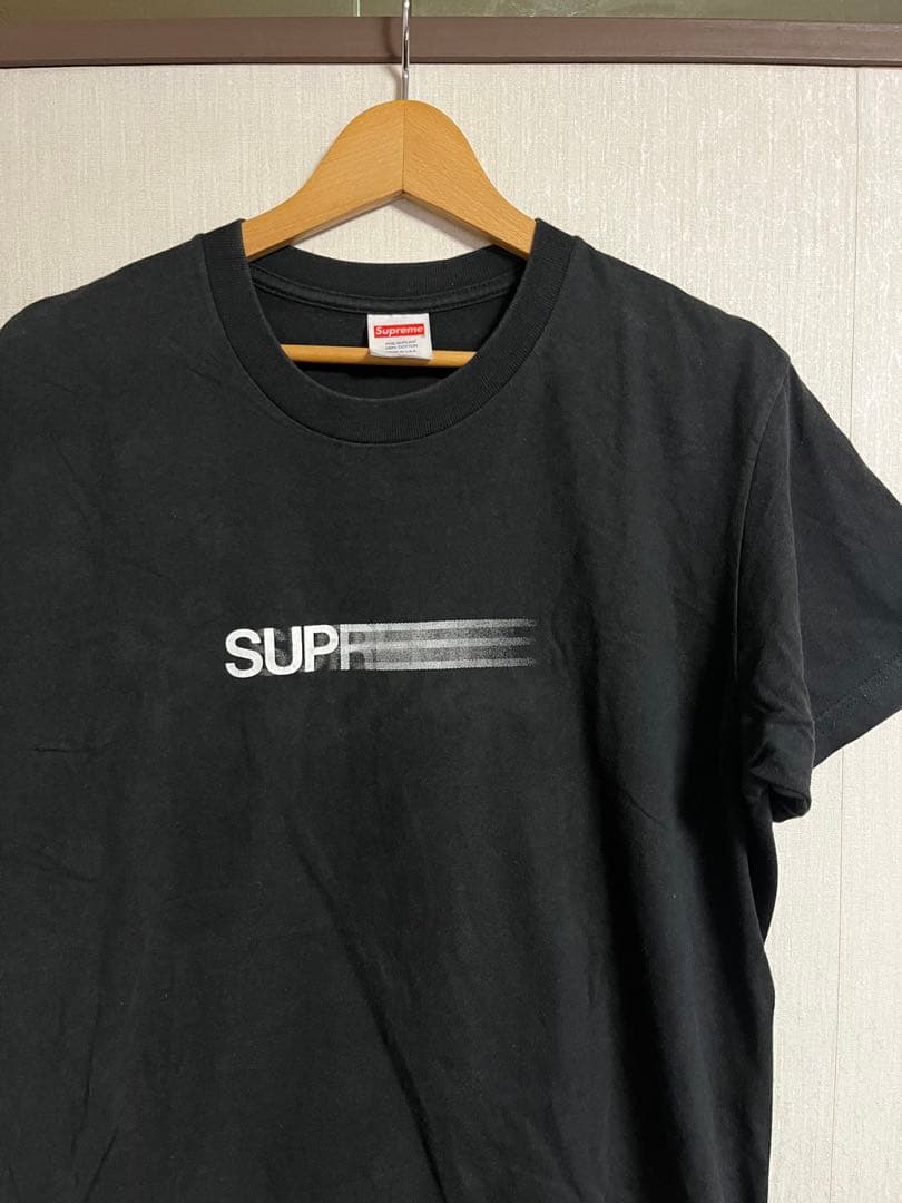 と*ん様 Supreme Motion Logo Tee Black シュプリー