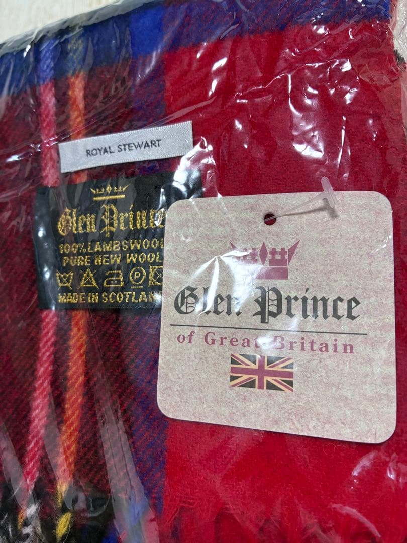 Glen Prince ロイヤルスチュワート ストール　新品未使用