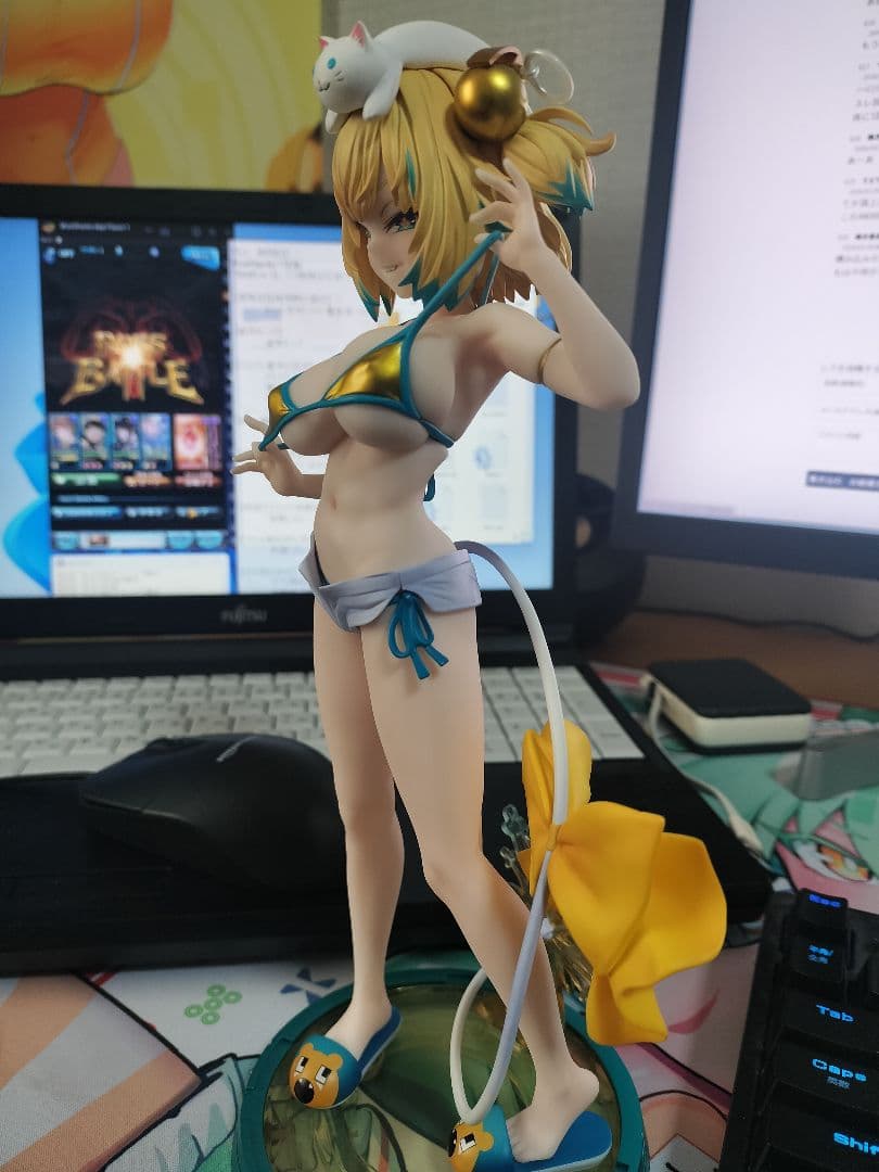 ボンバーガール　パイン　水着　フィギュア　※一部パーツ欠け