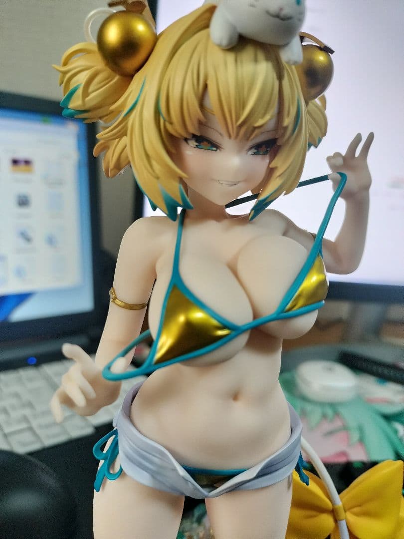ボンバーガール　パイン　水着　フィギュア　※一部パーツ欠け