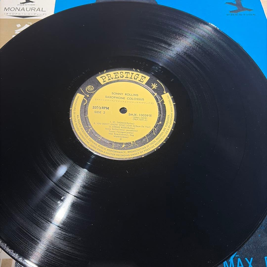 [レコード]Sonny Rollins Saxophone Colossus