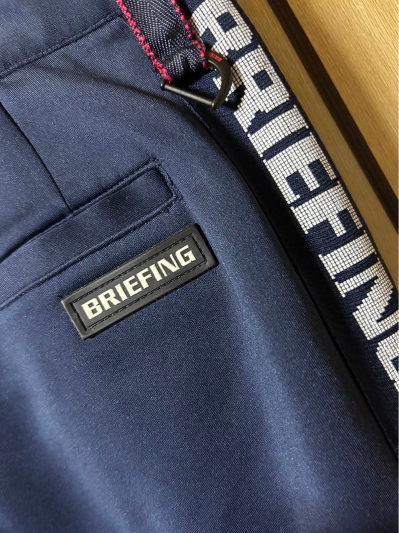 ち*た様 BRIEFING ブリーフィング ゴルフ パンツ サイズM ネイビー