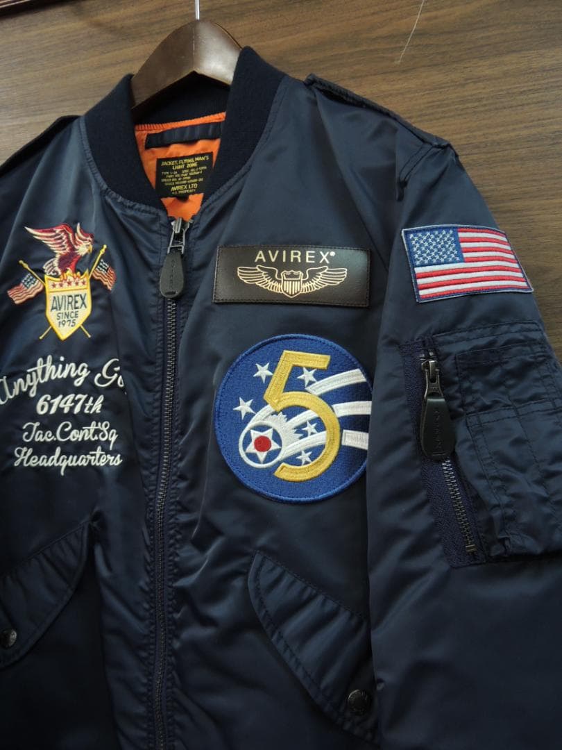 XL AVIREX WEB＆限定 L-2 5th AIR FORCE