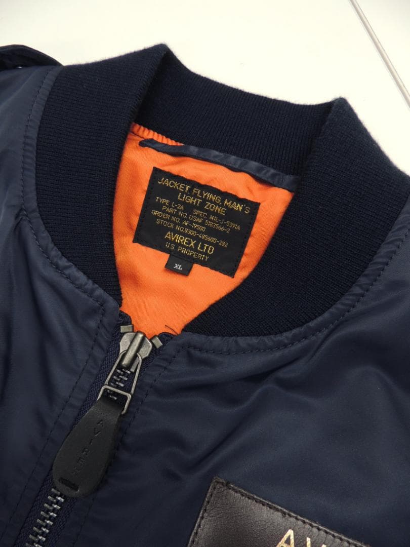 XL AVIREX WEB＆限定 L-2 5th AIR FORCE