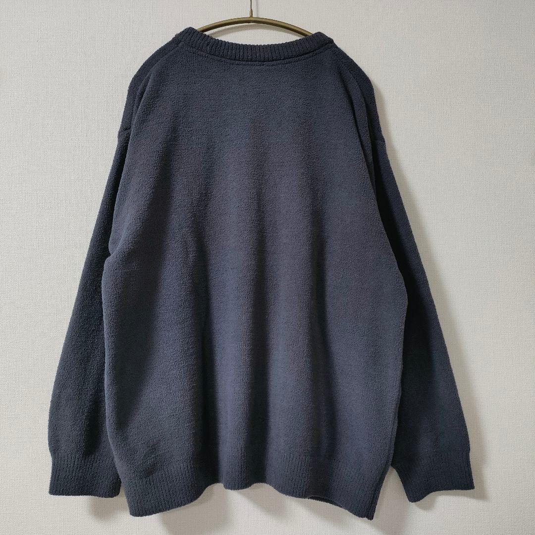美品 ジェラートピケ ジャガードフレンチブルドッグ プルオーバー ルームウェア