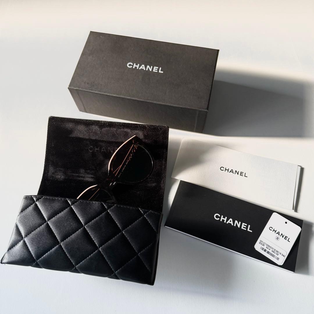 【美品】お値下げしました CHANEL シャネル サングラス バタフライシェイプ