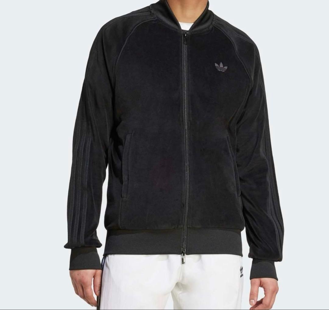未使用 アディダス VELOUR SST TT ベロア トラックジャケット XS