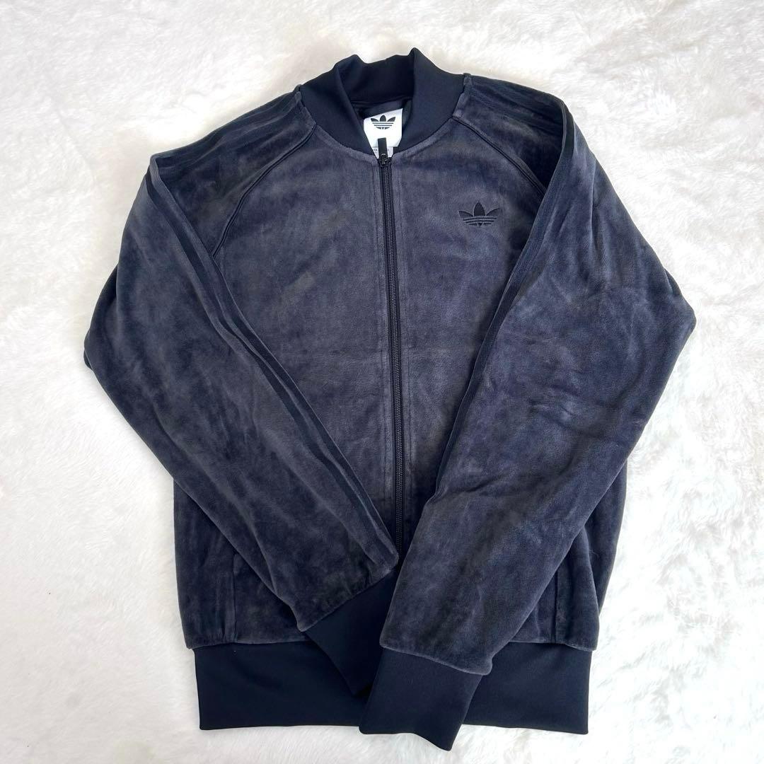 未使用 アディダス VELOUR SST TT ベロア トラックジャケット XS