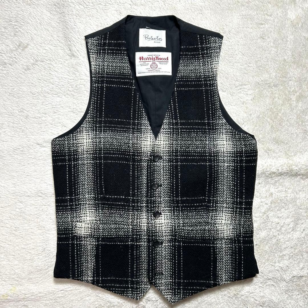 EDIFICE Belesto x HARRIS TWEED チェックジャケット