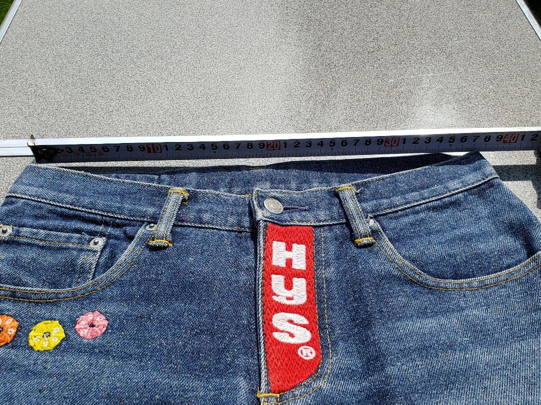 e*e様 ヒステリックグラマー　KINKY 　デニムパンツ　ワッペン　刺繍　ネッ