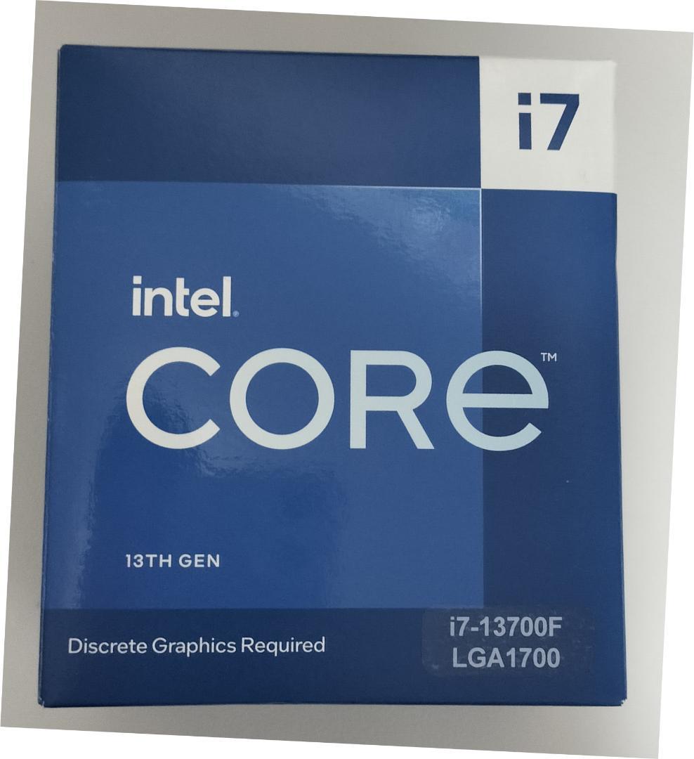【動作確認済】Intel Core i7-13700F 箱・リテールクーラー付属