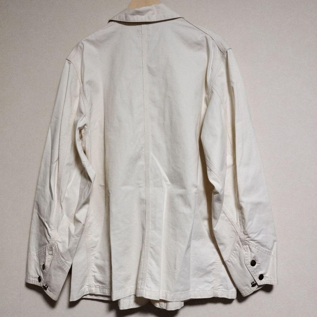 O*G様 LEE カバーオール　生成り　ロゴジャケット