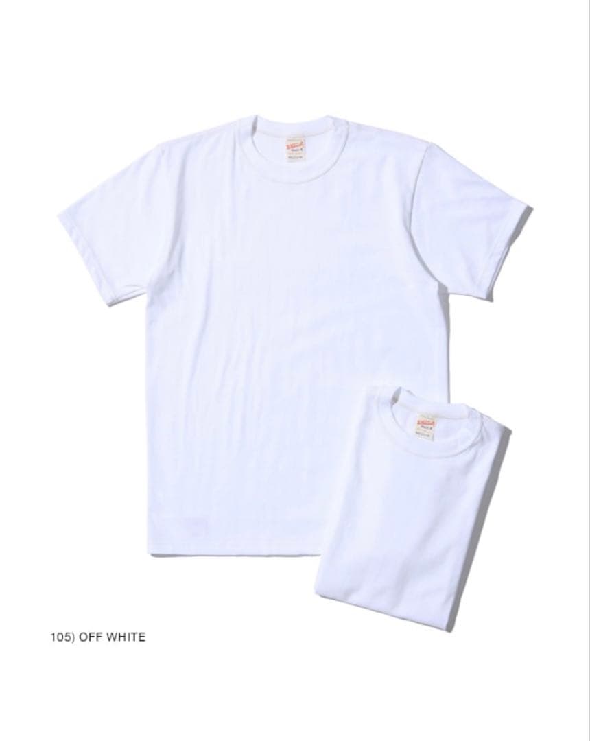 ホワイツビル2パックTシャツWV73544サイズLホワイト