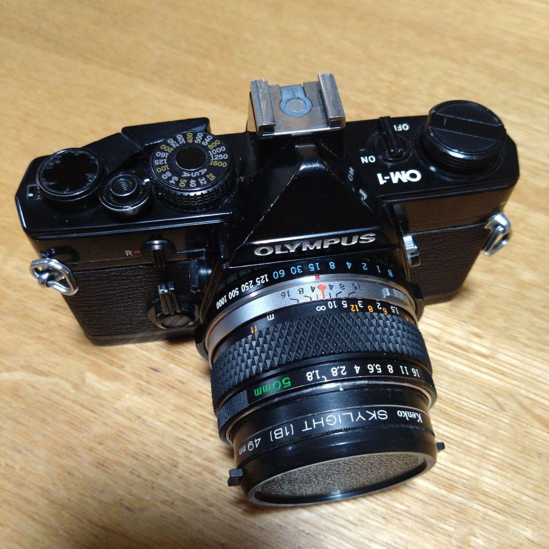 OLYMPUS OM-1 フィルムカメラ ZUIKO 50mm