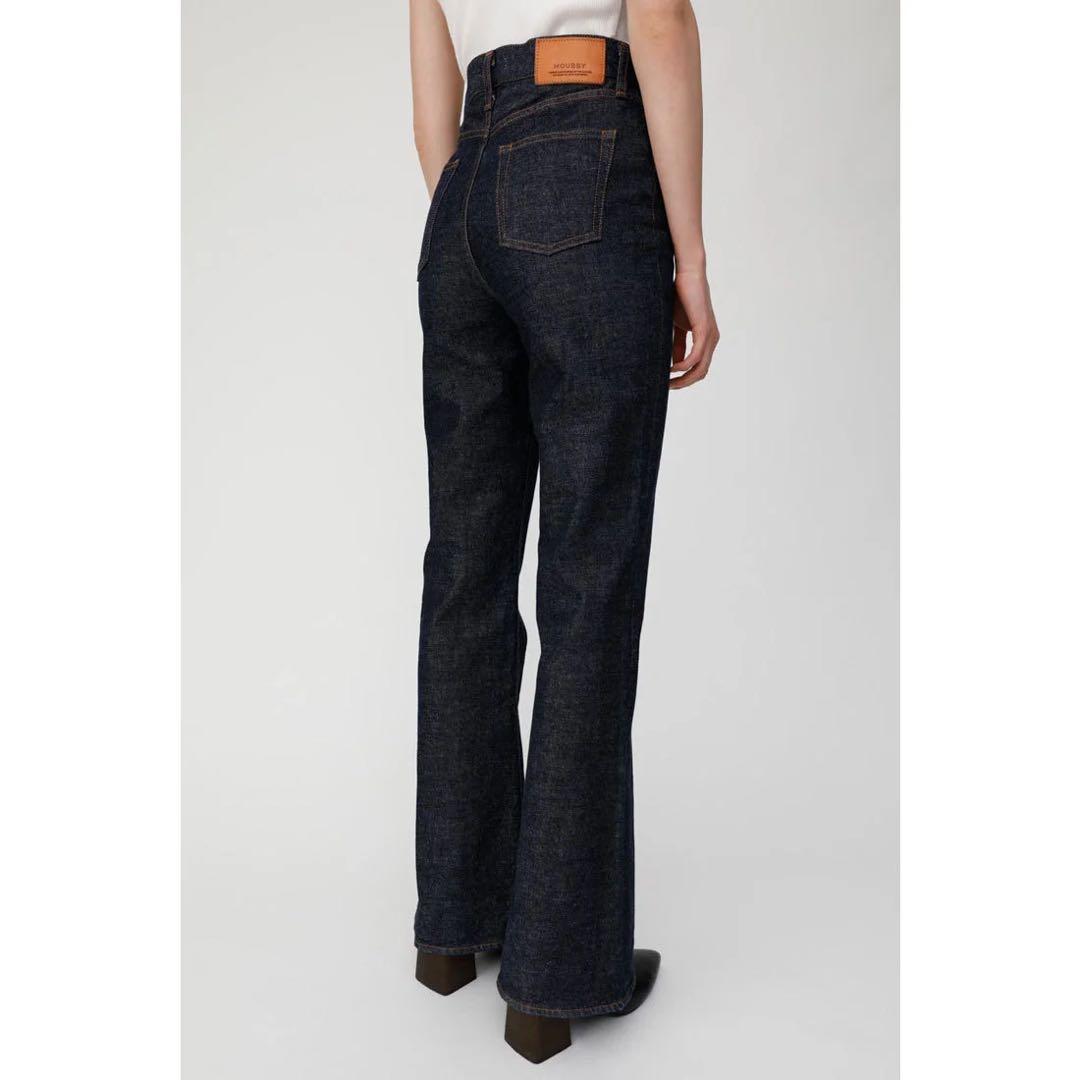 【美品】moussy mvsフレア ワンウォッシュ 26インチ