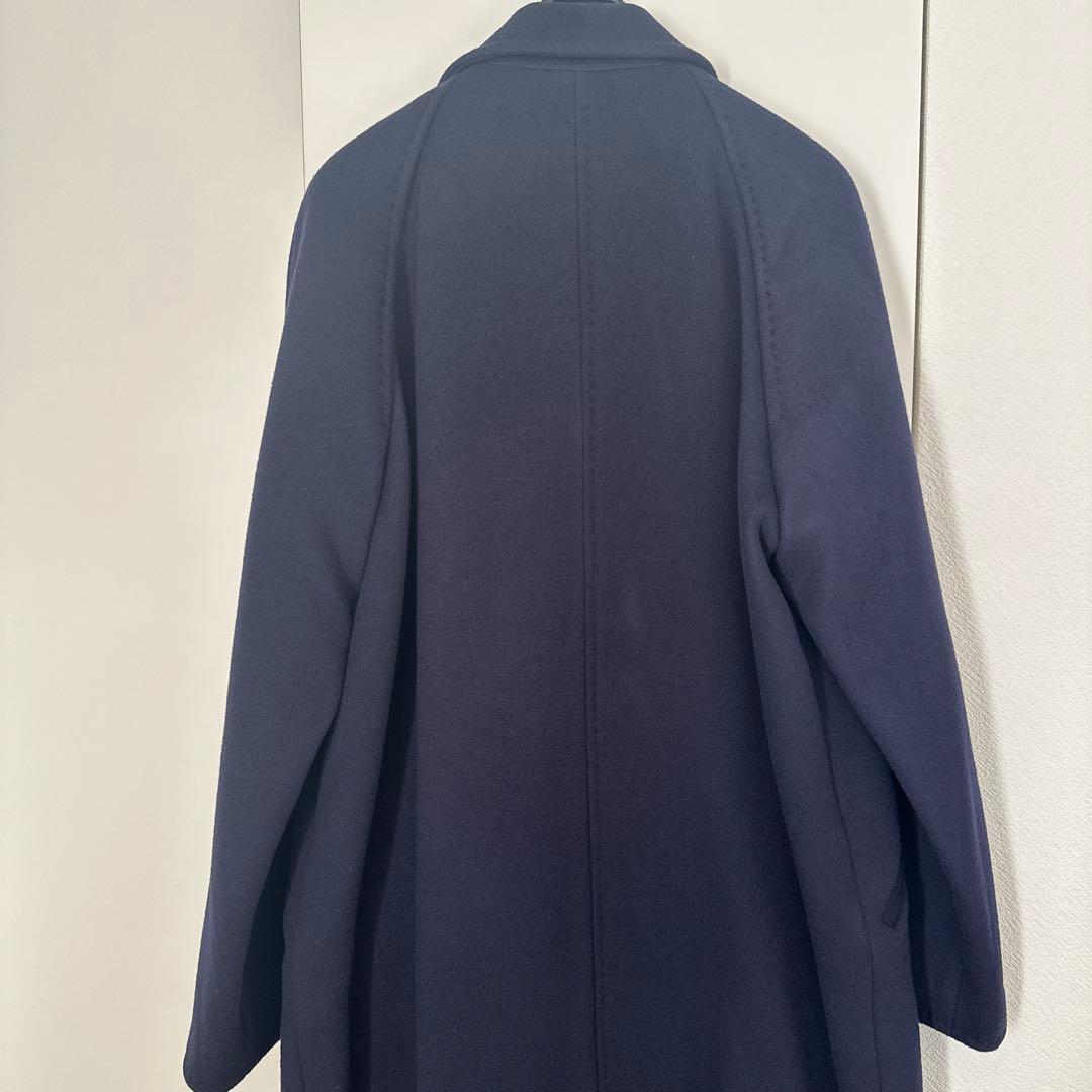 【新品】Deuxieme Classe ロングダブルコート　ネイビー