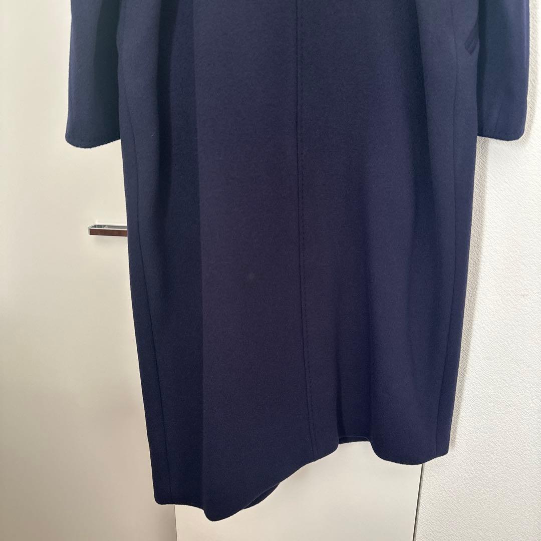 【新品】Deuxieme Classe ロングダブルコート　ネイビー