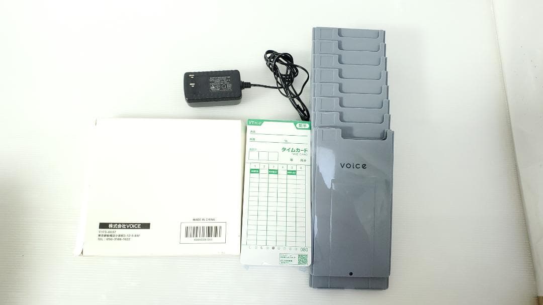 VOICE 高機能自動集計タイムカードレコーダー VT-3000 タイムカード付