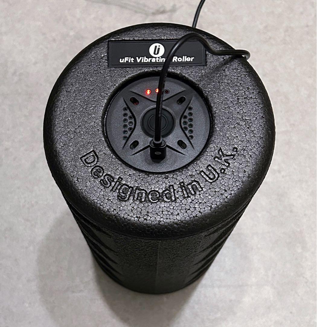 uFit Vibrating Roller 電動フォームローラー 直径16cm