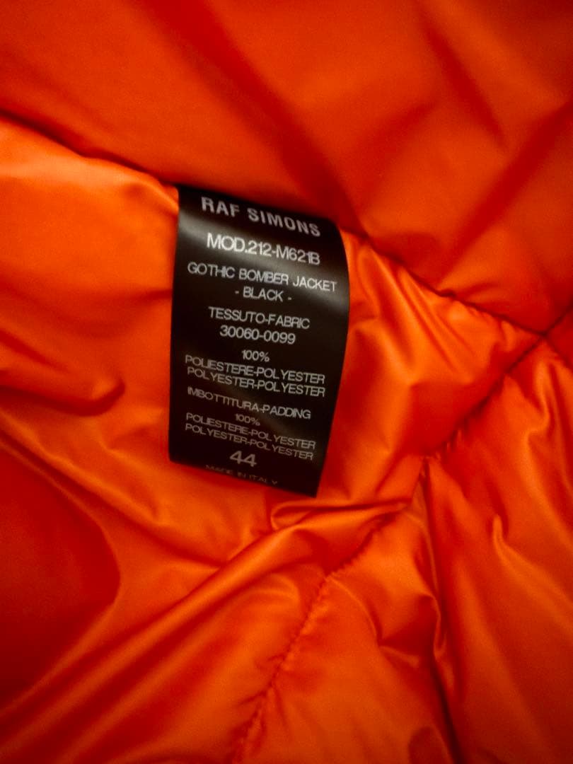 RAF SIMONS ラフシモンズ　MA-1ボンバージャケット