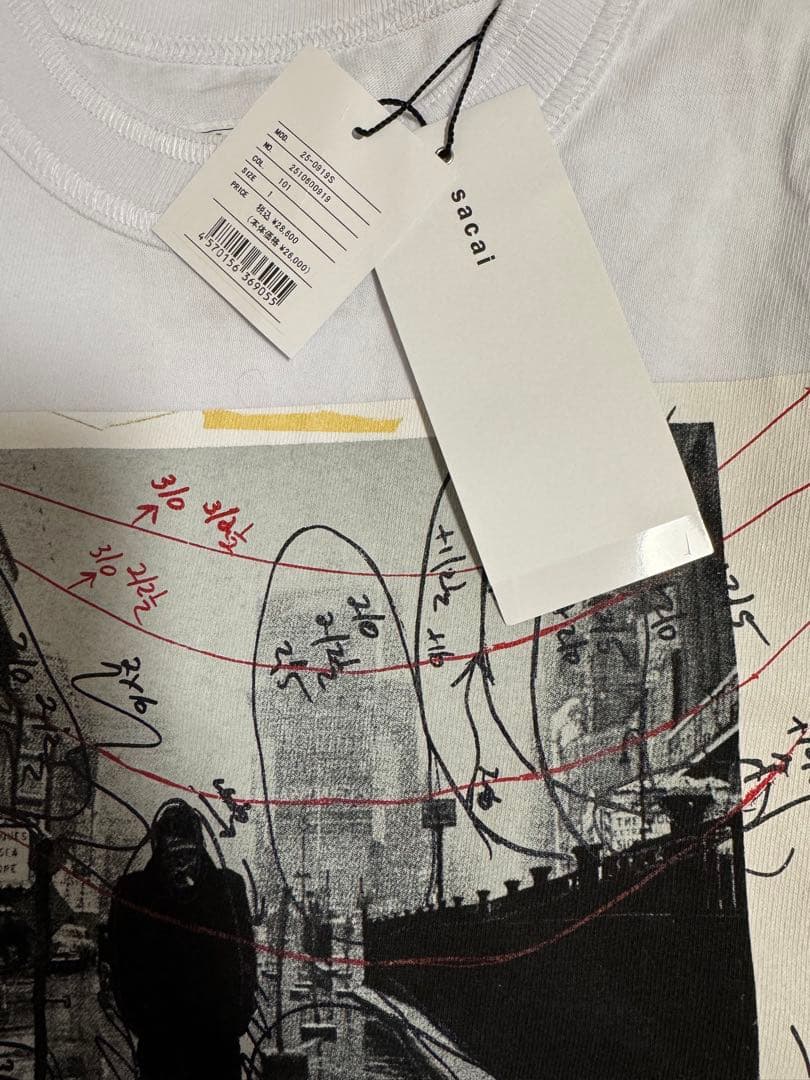 トップス sacai James Dean Photo T-Shirt
