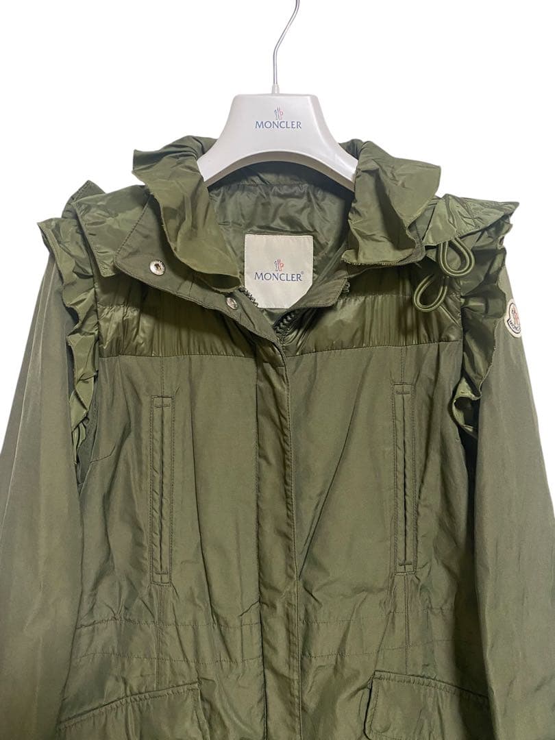 まなまなたん＊MONCLER モンクレールモッズコートフリルデザイン