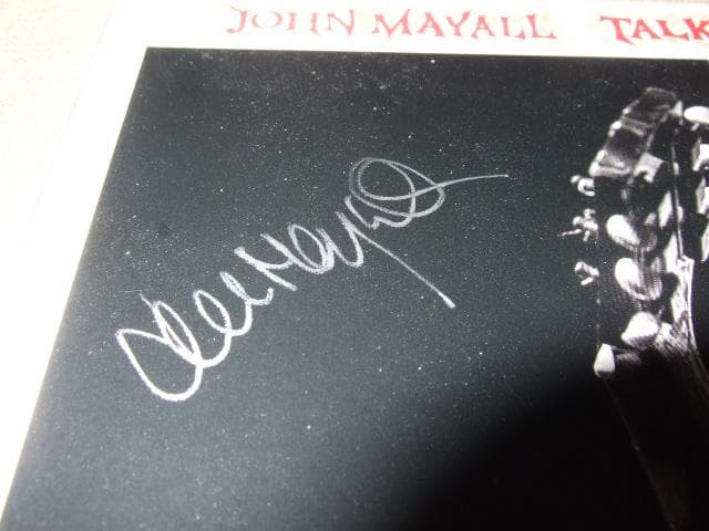 JOHN MAYALL,サイン入り,新品,Eric Clapton,Joe Wa