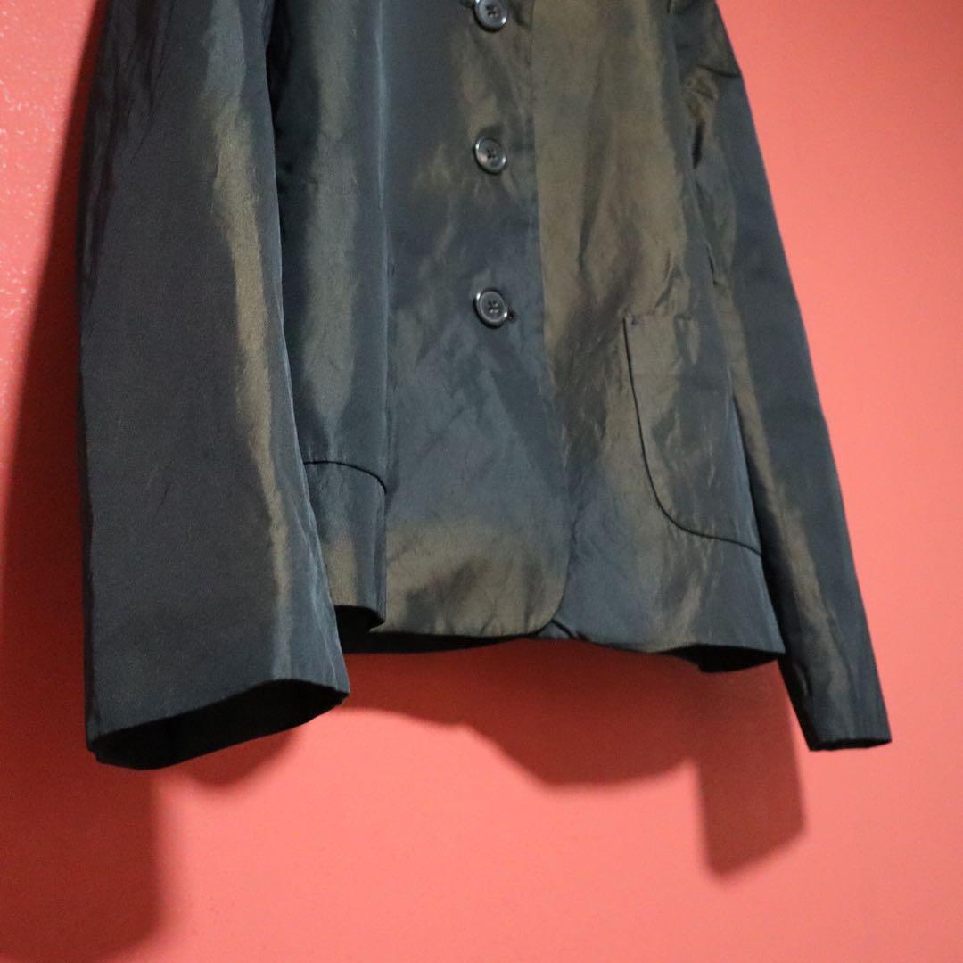 JIL SANDER シルク混 ブラウングラデーション テーラードジャケット