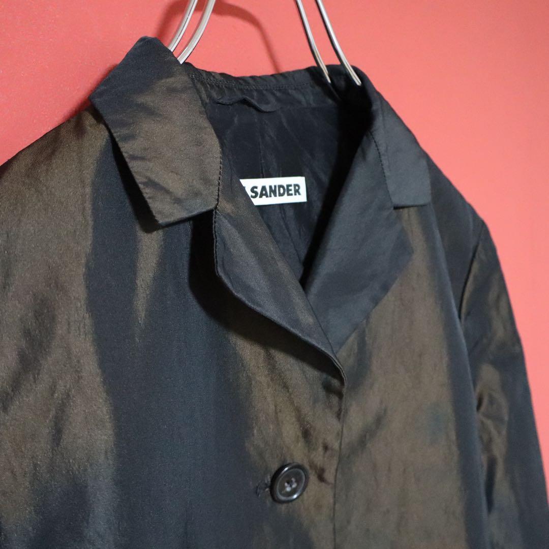 JIL SANDER シルク混 ブラウングラデーション テーラードジャケット