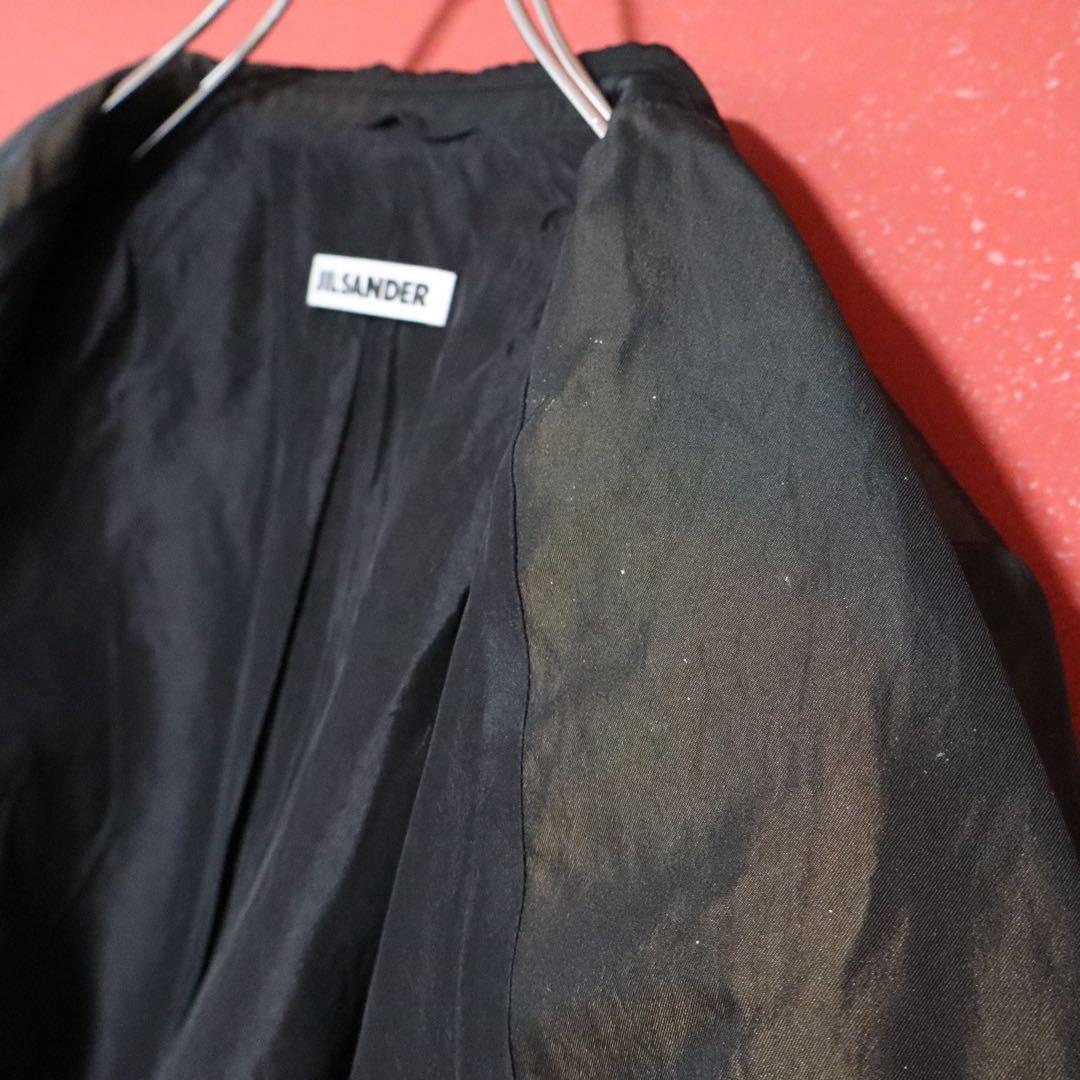 JIL SANDER シルク混 ブラウングラデーション テーラードジャケット