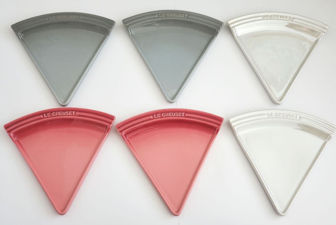 【廃盤 極美品】LE CREUSET パーティープレート 6枚　ル・クルーゼ