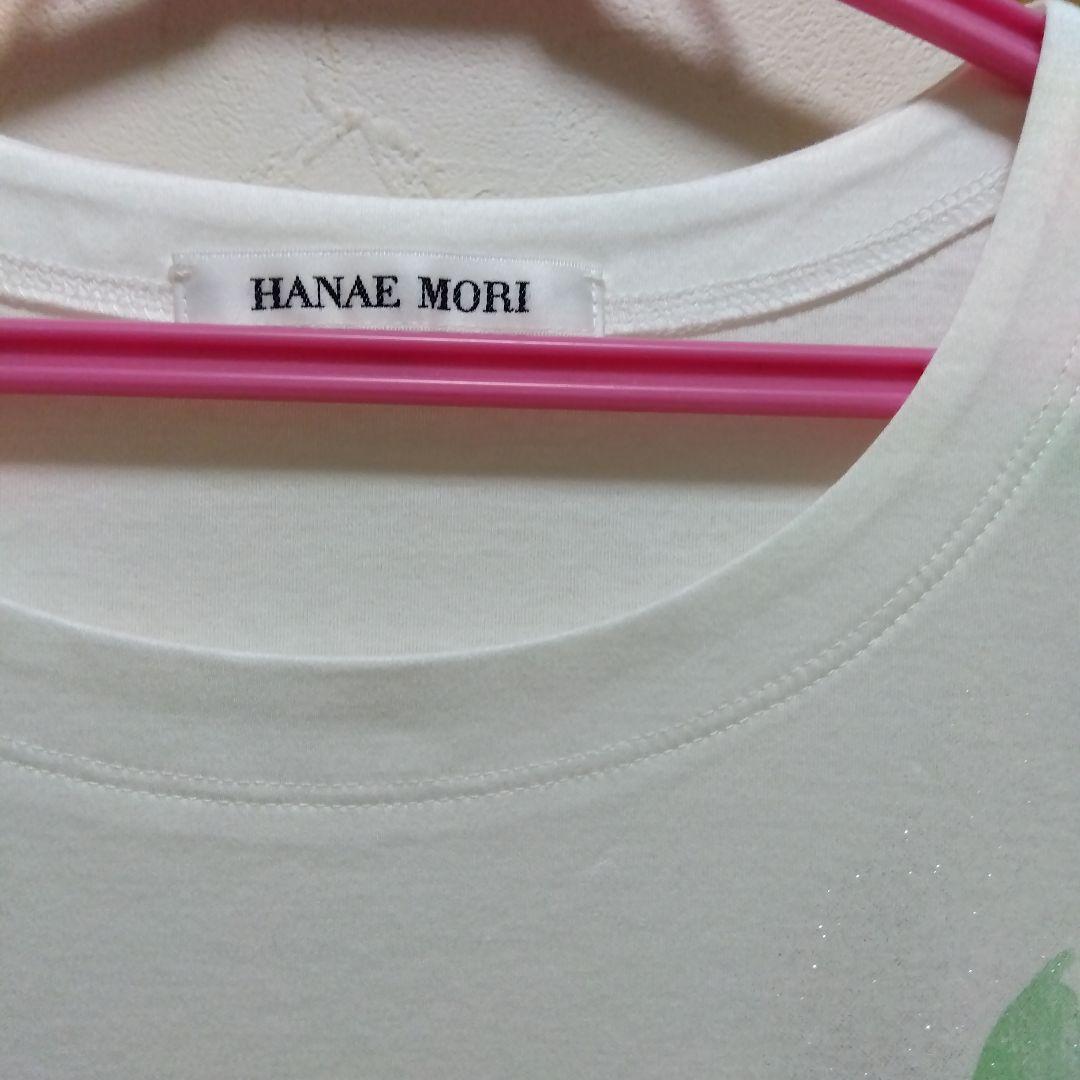 近年物・定価29,700円★ハナエ モリ HANAE MORI カットソー ラメ