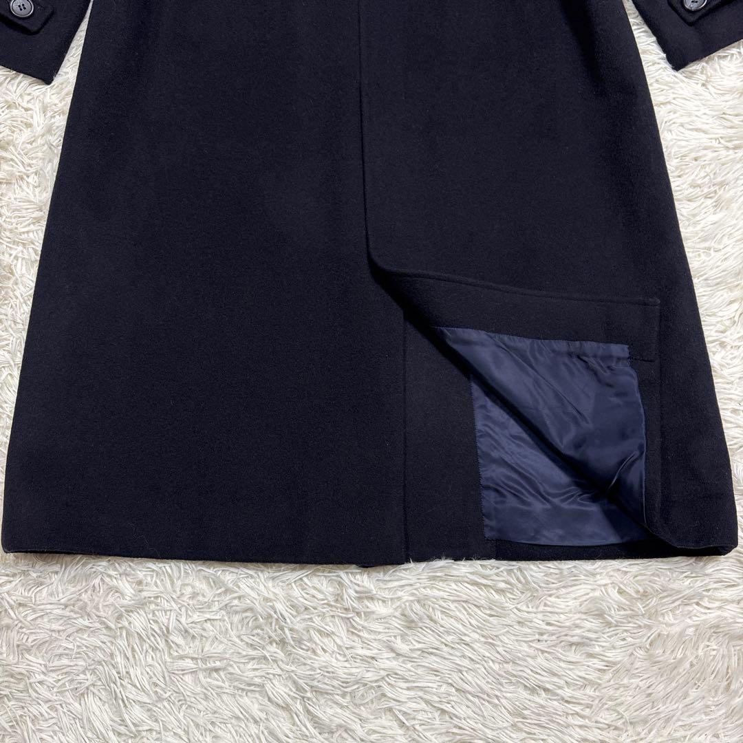 美品✨BROOKS BROTHERS カシミヤ入り 比翼ロングコート M〜L相当