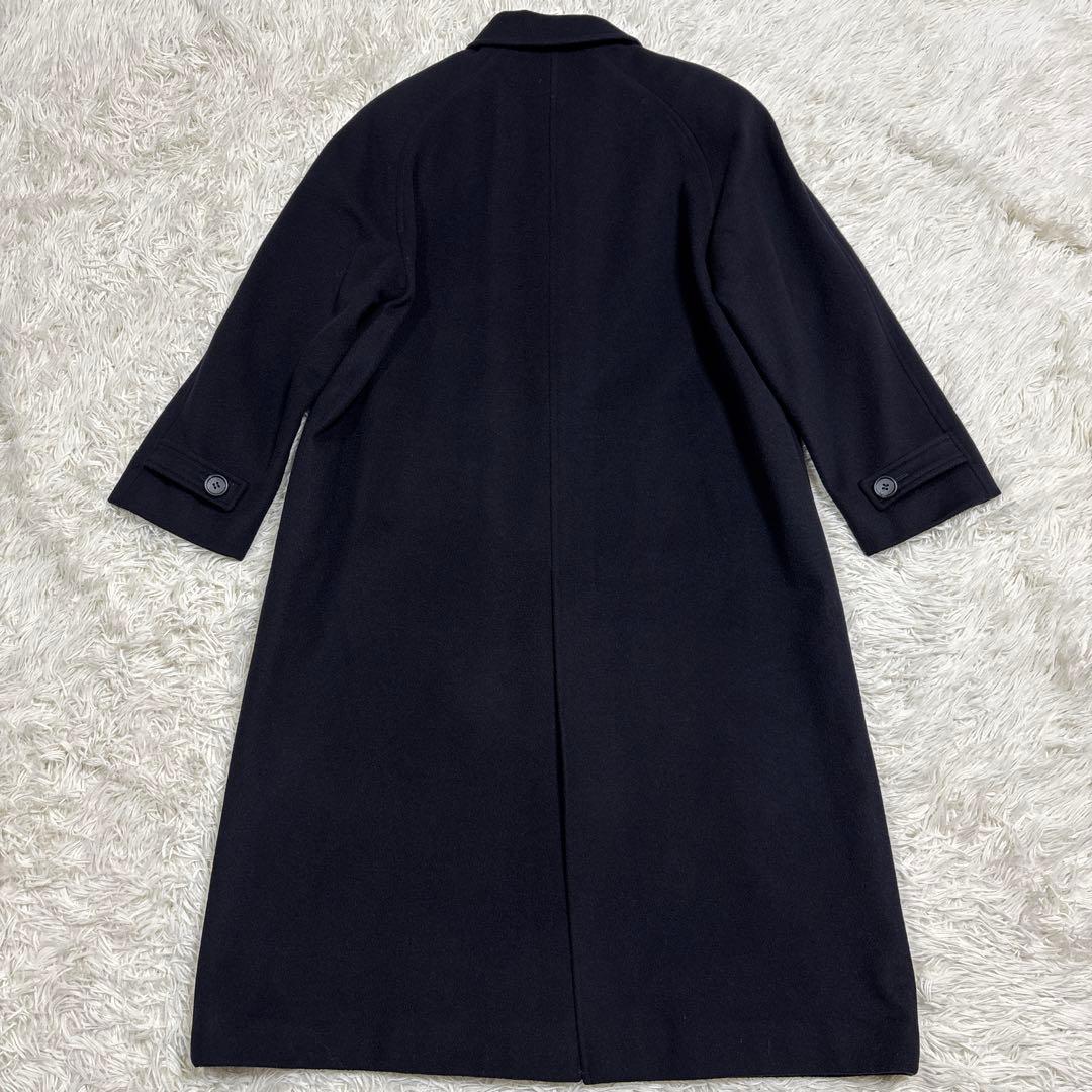 美品✨BROOKS BROTHERS カシミヤ入り 比翼ロングコート M〜L相当