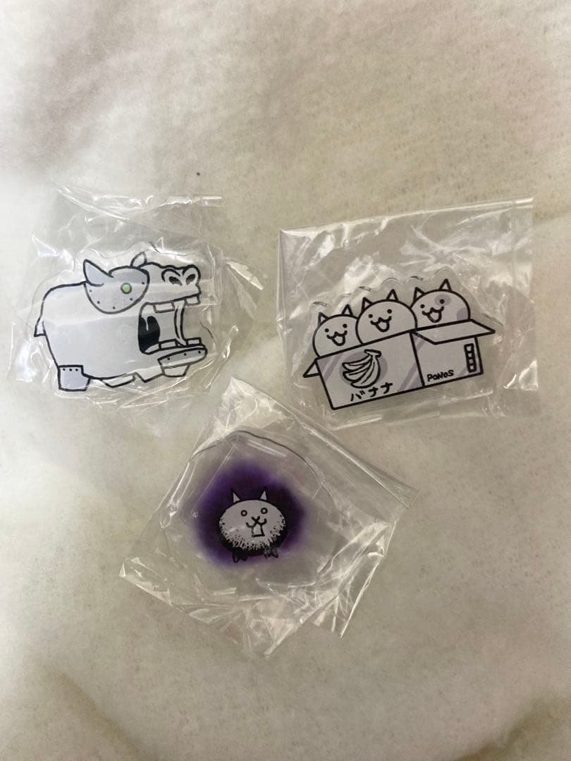 にゃんこ大戦争 一番くじ フィギュア アクリルスタンド ハンドタオル