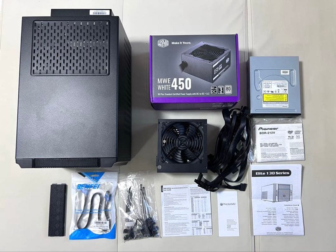 Cooler Master Elite13, 450W電源, BDR-212V