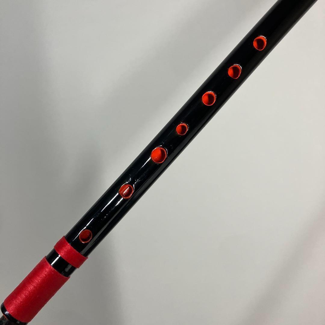 篠笛七本調子 B菅　ドレミ調　MR7-87 天地糸巻西洋音階 竹笛 和楽器 黒塗