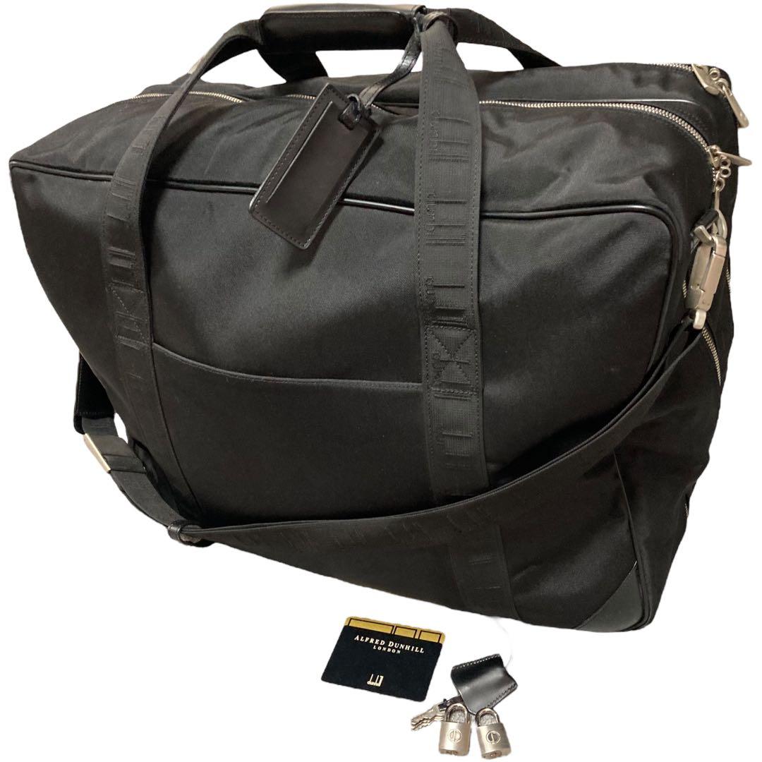 f38 ALFRED DUNHILL LONDON トラベルバッグ　大容量