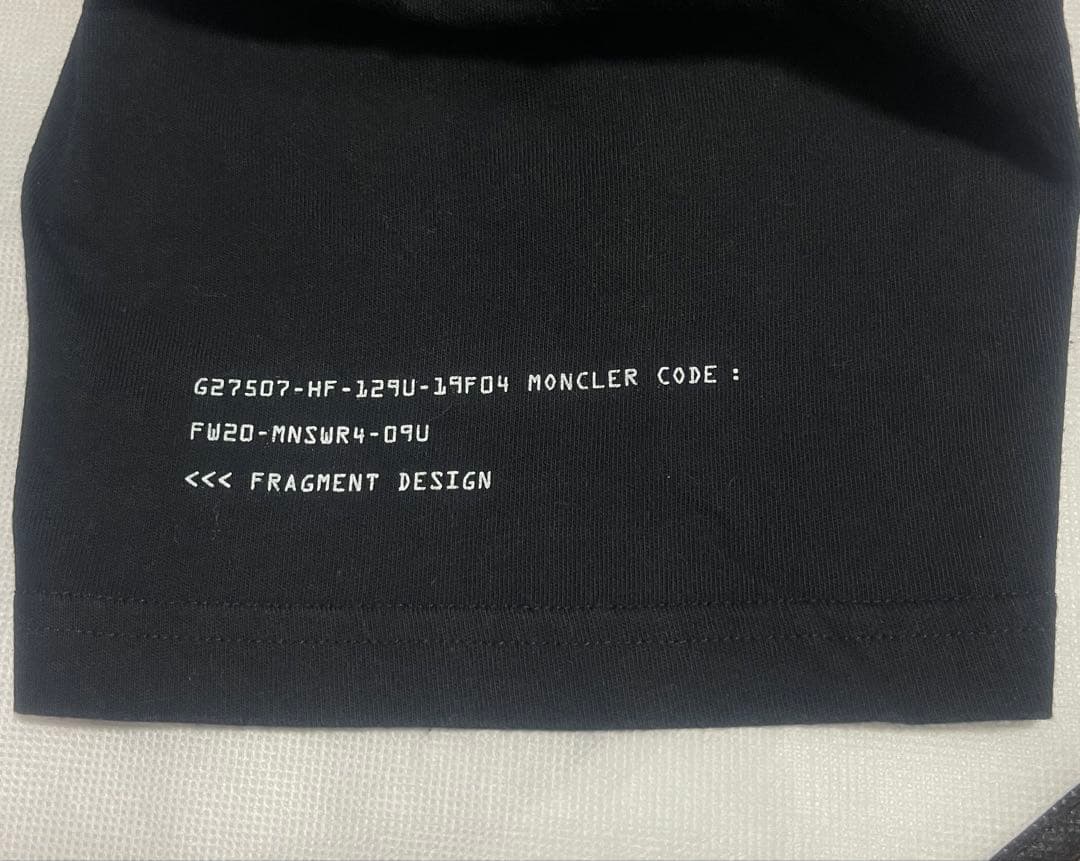 希少★MONCLER 国内正規モンクレール ジーニアス フラグメント Tシャツ