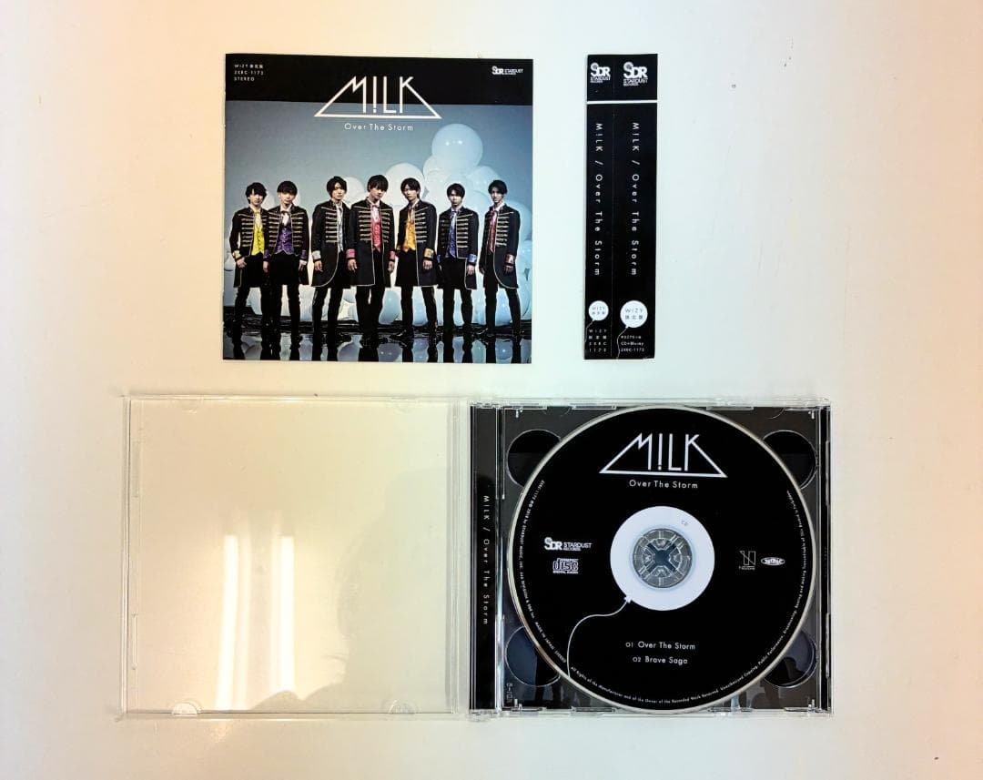 M!LK Over The Storm 通常盤＋WIZY限定盤（G1268）