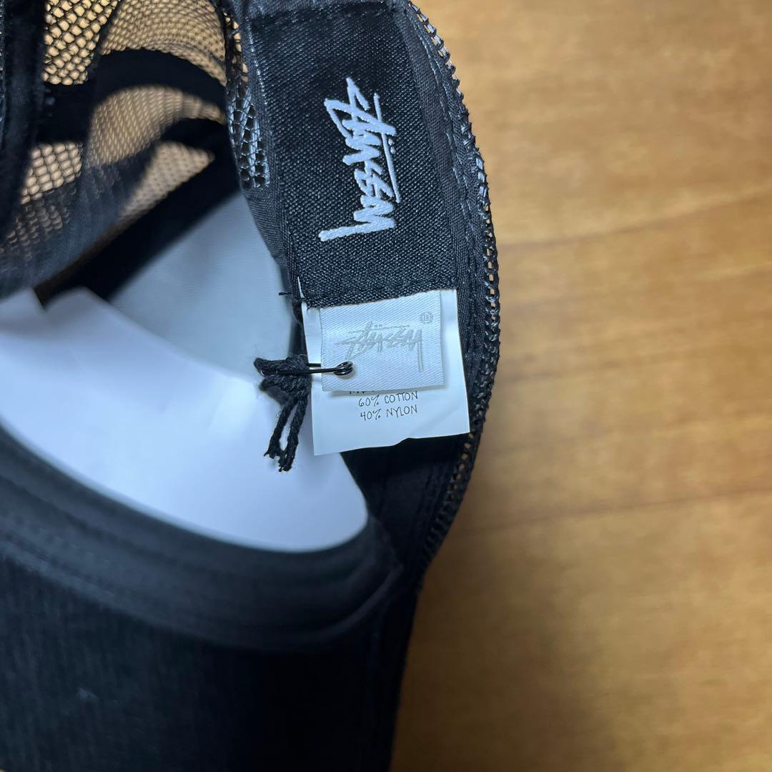 Stussy コーデュロイ トラッカーキャップ ブラック