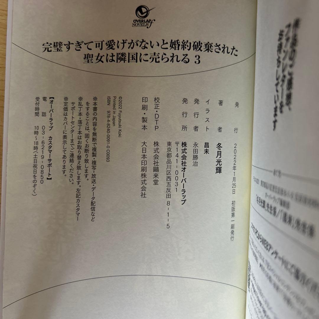 完璧すぎて可愛げがないと婚約破棄された聖女は隣国に売られる 1〜7巻