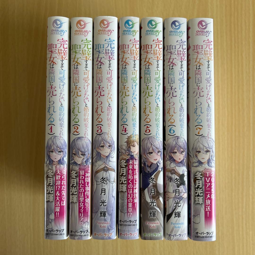 完璧すぎて可愛げがないと婚約破棄された聖女は隣国に売られる 1〜7巻