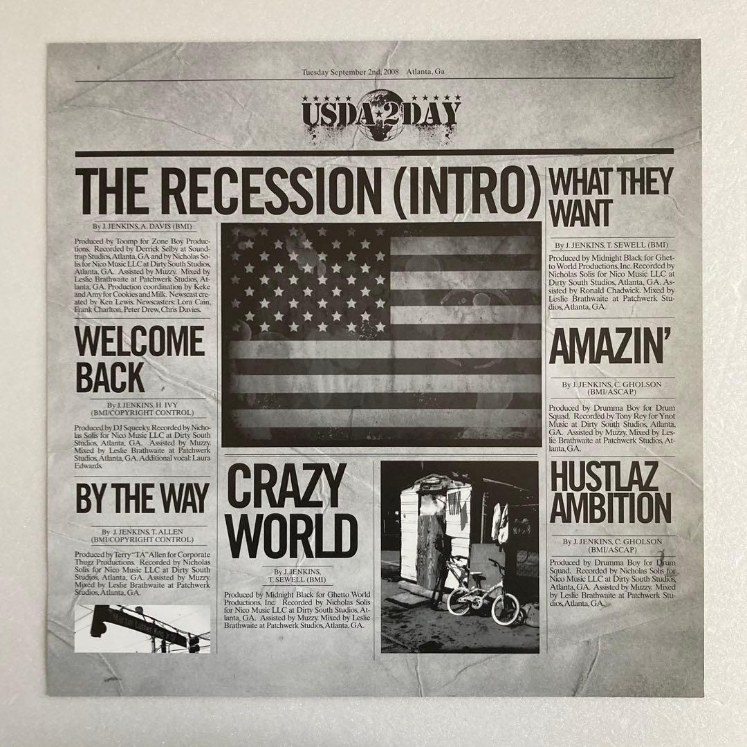 激レア USオリジナル Young Jeezy The Recession